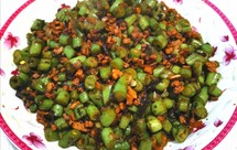 肉沫四季豆橄榄菜