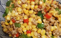 肉末玉米粒「超级无敌下饭菜」