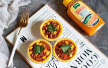 咸香肉末酥皮挞