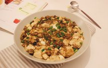 超级下饭的香菇肉沫豆腐