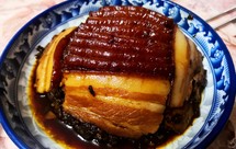 不用油炸更健康的梅菜扣肉