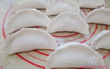 朝鲜族特色美食【大米粉饺子】辣白菜五花肉馅