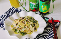 春日鲜～荠菜冬笋炒年糕