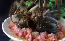 大闸蟹蒸里脊肉