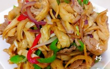 超级下饭里脊肉炒面筋