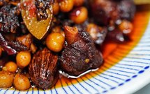 鹰嘴豆烧排骨（伊比利亚黑猪排骨）