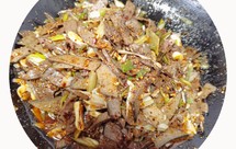 麻辣猪肝（拌碗托，凉皮，夹馍）