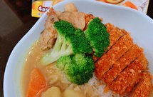 吉列炸猪扒日式咖喱饭