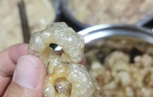 炸泡猪皮，简单