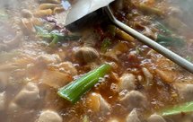 肥肠芸豆火锅