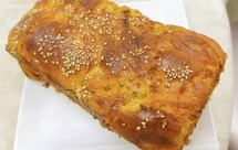 猪油香葱火腿肉松吐司