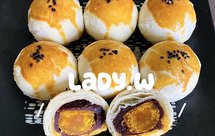 猪油版蛋黄酥，真的酥，吃过忘不了