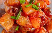 (猪油)红烧白萝卜