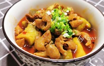 四川家常 川味烧肥肠 下酒菜 下饭菜江油肥肠