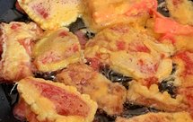 会拉丝的炸年糕 猪油年糕