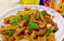 娃娃菜炒猪大肠