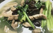 营养又美味的农家菠菜猪腰汤