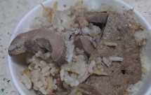 猪肝猪腰焗饭