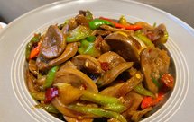 爆炒猪腰（腰花）