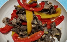甜椒炒猪心