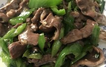 下饭菜-青椒炒猪心爆炒猪心