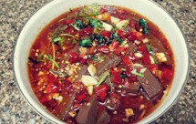 下饭川菜 麻辣猪血 鲜香麻辣十分过瘾