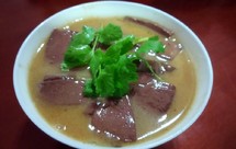 [家常菜]高汤滑猪血