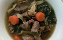 罗汉果菜干猪肺汤