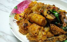 猪肺汤+麻辣猪肺详细解说方便的一肺两吃★中国菜★