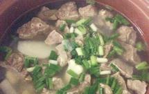 猪肺萝卜豆腐汤