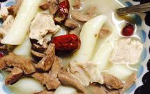 猪腰红枣瘦肉和年糕