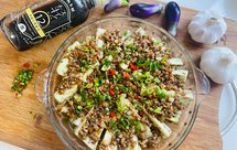不一样的肉末粉丝蒸茄子