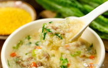 山药肉末小米粥【宝宝辅食】