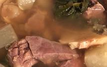 菜干猪肺汤（三碗）