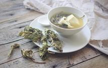 桑叶豆腐猪肺汤