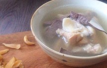 百合海底椰猪肺猪脾瘦肉汤