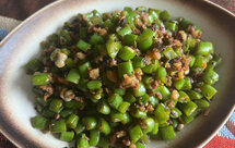 橄榄菜肉末四季豆