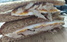 懒人早餐——快手减脂鸡胸三明治