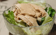 柔美鸡胸生菜沙拉 附极简和风沙拉汁做法