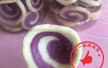 自制紫薯猫耳朵（猪耳朵）