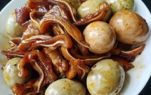 简单易做/每周必须有/美味卤一锅/下饭菜卤猪耳朵鸡蛋肠子鸡爪鸭爪