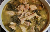 花椒酸菜豬肚土雞湯