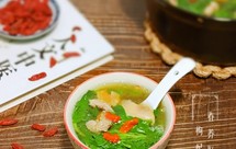 升阳养肝 | 鸡肝瘦肉枸杞汤