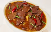 无敌好吃入味红烧猪血