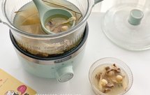 东菱养生锅-灯芯草玉竹猪心汤｛适合心火旺盛的宝宝｝