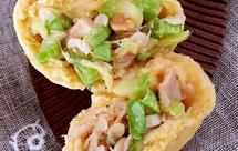 西胡虾米猪油渣包子