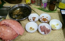 南北杏菜干猪肺汤