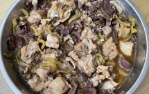 排骨猪心蒸榨菜