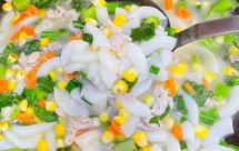 粟米红萝卜瘦肉通心粉