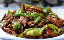 不腥的青椒炒猪肝